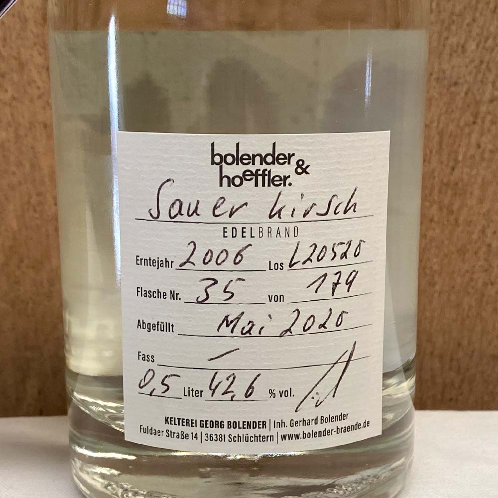 bo&ho Bergwinkelbrand Sauerkirsche